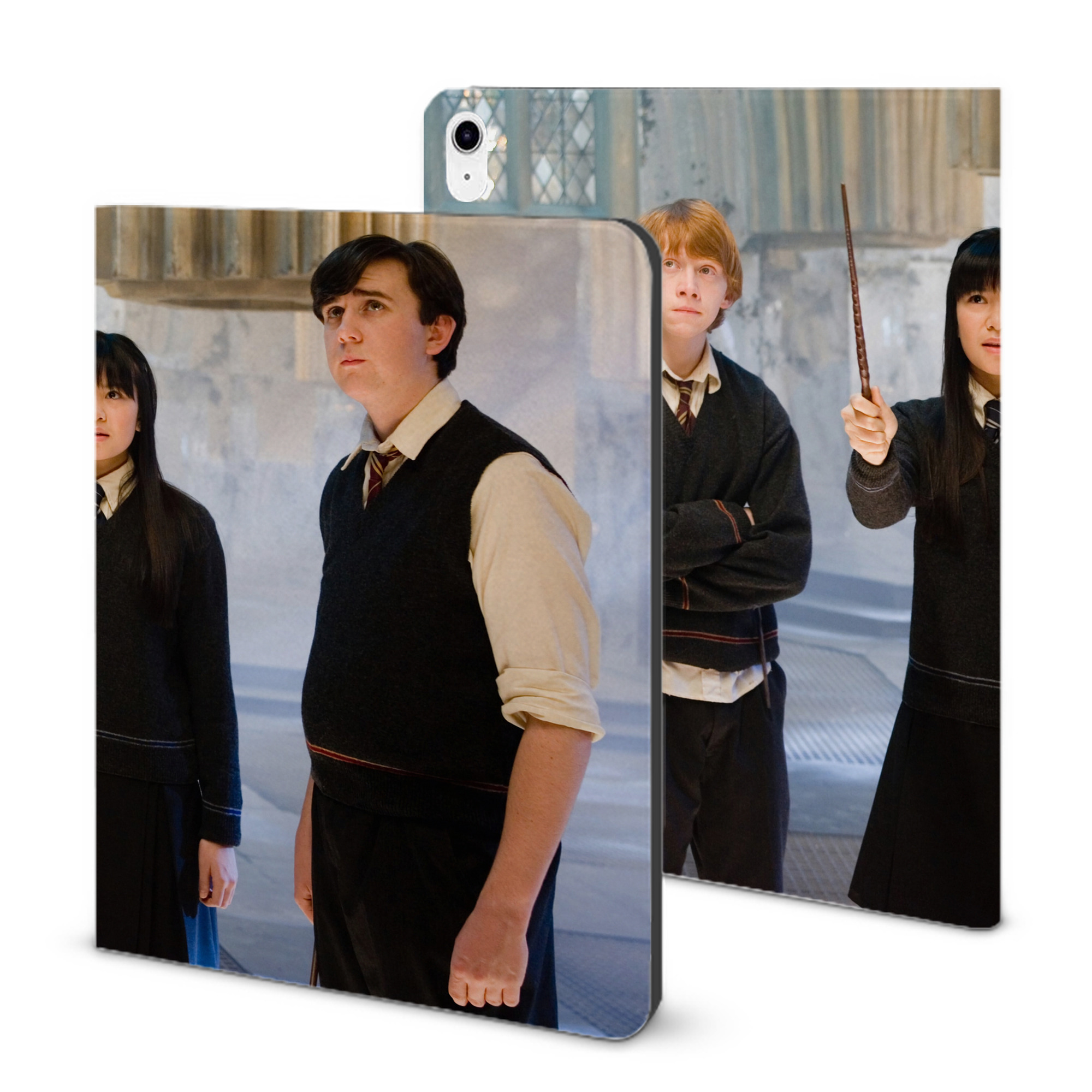 （画像用） Harry Potter ハリー・ポッターシリーズ IPad ケース ブック型 PUレザー TPU 耐衝撃 軽量 薄型 ペン収納なし 全面保護 IPad 各モデル対応